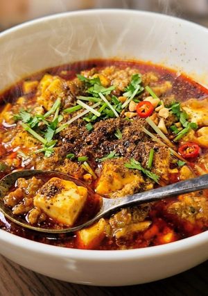 絹豆腐と豚ひき肉で本格四川麻婆豆腐-レシピのメイン写真