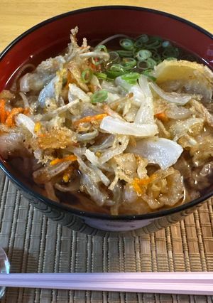 業務スーパー冷凍野菜活用🥬かき揚げそば-レシピのメイン写真