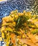 魚肉ソーセージの豆腐ゴーヤーチャンプルー