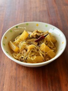 ダイコンの中華風いため煮-レシピのメイン写真
