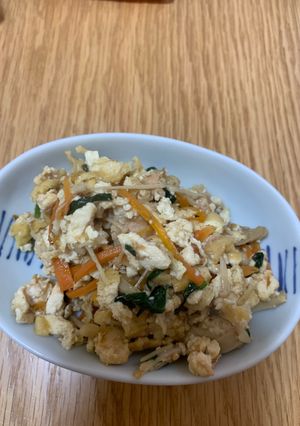豆腐とシーチキンの炒め物-レシピのメイン写真