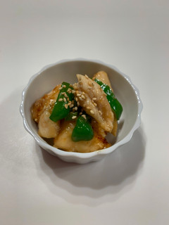 ささみとピーマンの炒め物☆時短レシピ-レシピのメイン写真