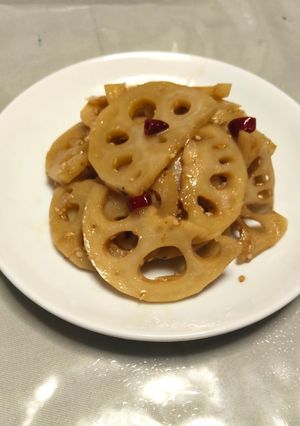 レンチン🌟れんこんのきんぴら風-レシピのメイン写真