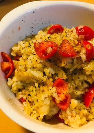 プチトマト＆チーズのイタリアン炒飯-レシピのメイン写真