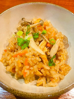 【覚書】鮭としめじの炊き込みご飯-レシピのメイン写真