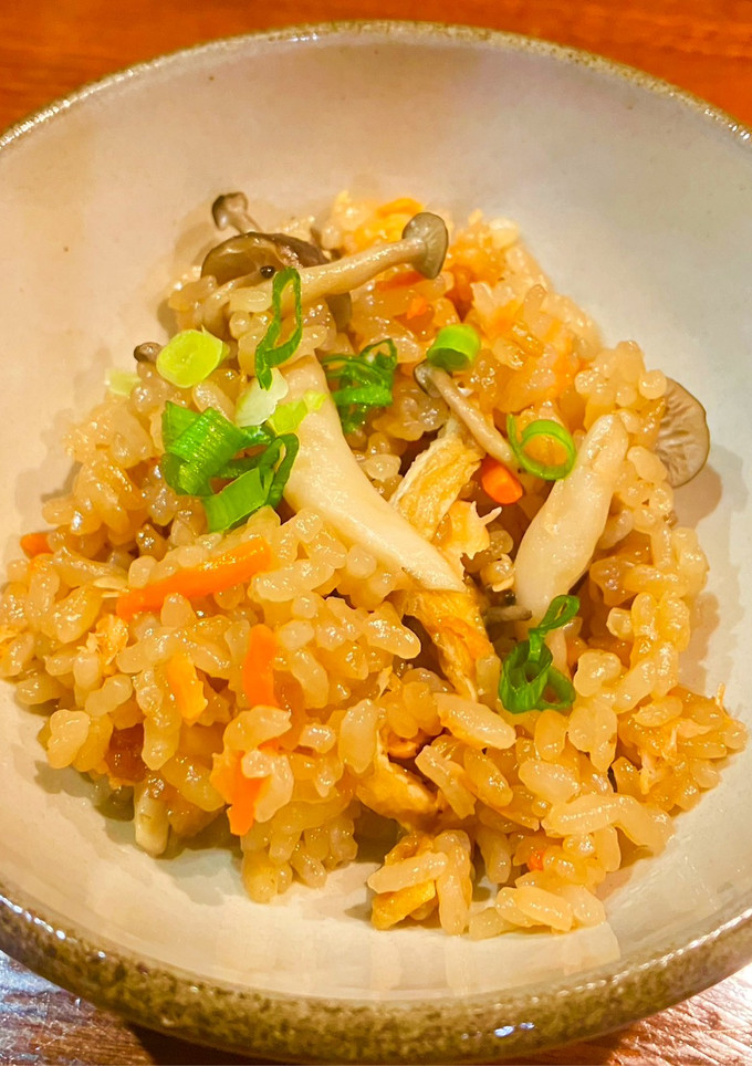 【覚書】鮭としめじの炊き込みご飯-レシピのメイン写真