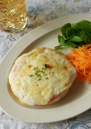 オーブントースターで！クロックムッシュ-レシピのメイン写真