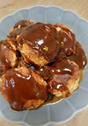 野菜たっぷりハンバーグ-レシピのメイン写真