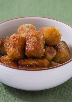 ごぼうのコロコロ焼き-レシピのメイン写真