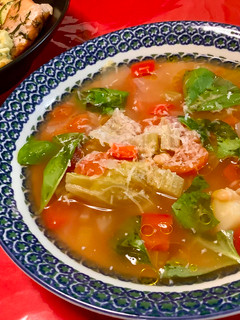 超簡単炒めないけど美味しいエナジースープ-レシピのメイン写真