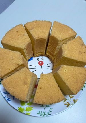 ノンオイルでシフォンケーキ-レシピのメイン写真