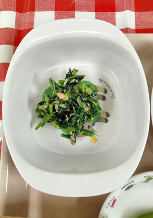 【形態食レシピ】ツナとほうれん草のサラダ-レシピのメイン写真