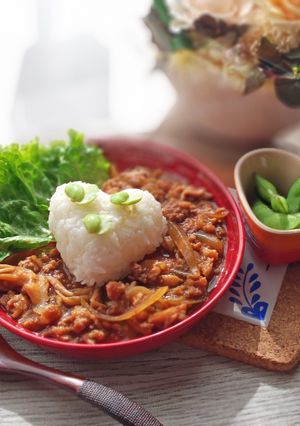 💝母の思い出のソース味のミートソース-レシピのメイン写真