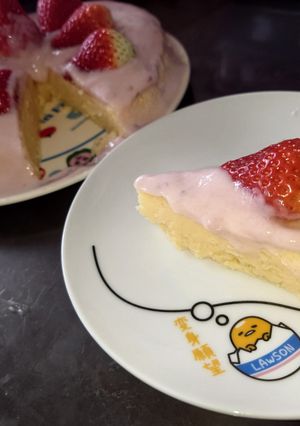 Wチーズケーキ風ケーキ-レシピのメイン写真