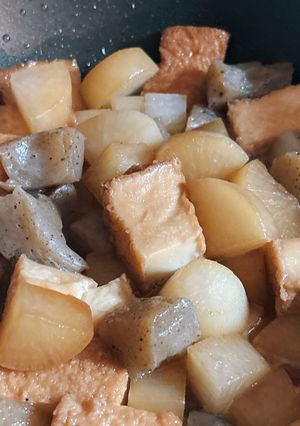 材料3つ！しみじみ美味しい大根の煮物-レシピのメイン写真
