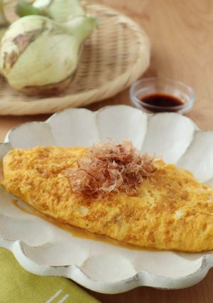 簡単！新たまねぎのだし巻きオムレツ-レシピのメイン写真
