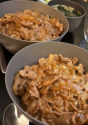 牛丼-レシピのメイン写真