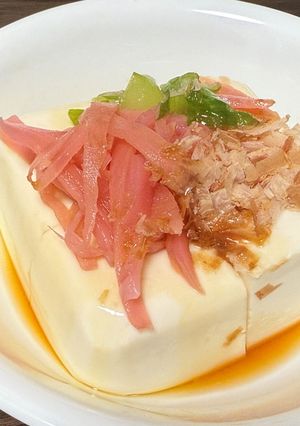 簡単：爽やか新しょうがの冷ややっこ-レシピのメイン写真