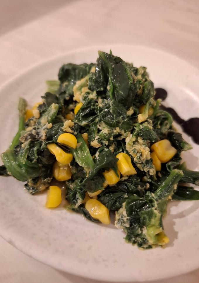 ほうれん草とコーンのバター和え-レシピのメイン写真