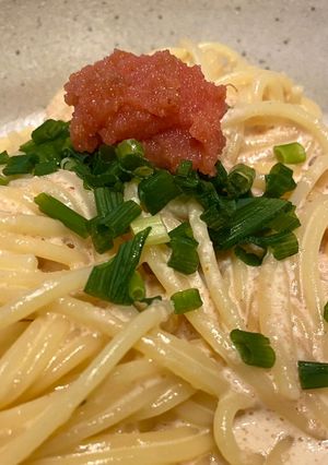 ✎ღ 明太クリームパスタ-レシピのメイン写真
