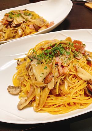 きのこのバター醤油パスタ-レシピのメイン写真
