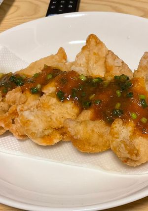 鶏ささみの油淋鶏-レシピのメイン写真