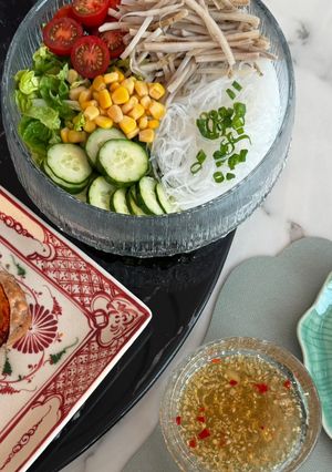 ブンチャ風サラダ-レシピのメイン写真