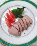 しっとり仕上がる豚ヒレ肉のローストポーク