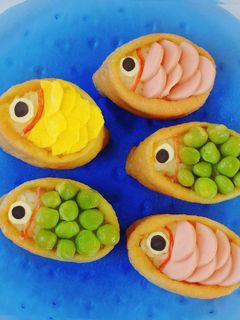 こいのぼりいなり-レシピのメイン写真