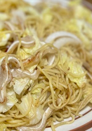 豚ミミで生姜塩焼きそば-レシピのメイン写真