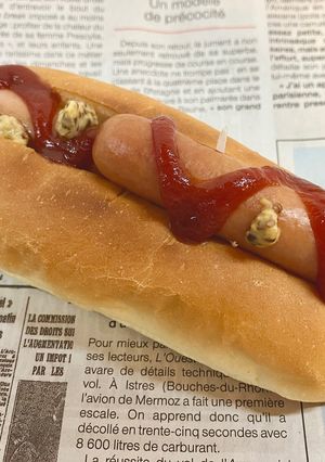 玉ねぎinホットドッグ！-レシピのメイン写真