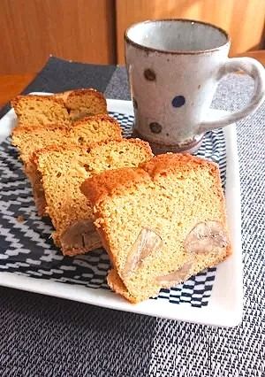 ミコおばちゃんの米粉の栗パウンドケーキ-レシピのメイン写真
