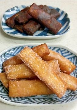 袋で簡単！カリカリ かりんとう 黒蜜白蜜-レシピのメイン写真
