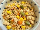 ほっこり♡野菜たっぷり！甘めの鶏そぼろ♬