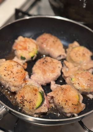 ズッキーニの肉巻きミルフィーユ-レシピのメイン写真