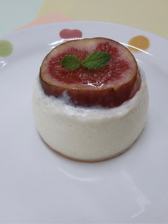 いちじくのレアチーズケーキ-レシピのメイン写真