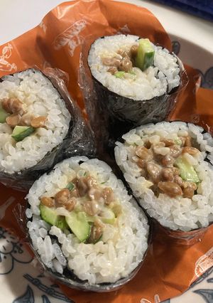 納豆余ったら納豆巻き-レシピのメイン写真