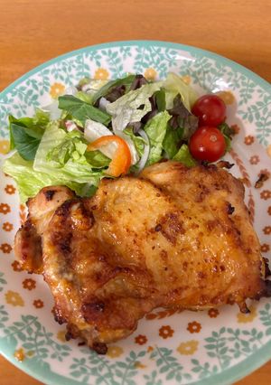簡単！ 鶏もも肉の味噌マヨ焼き-レシピのメイン写真