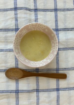 さつまいもの豆乳ポタージュ＊離乳食7-8か月-レシピのメイン写真