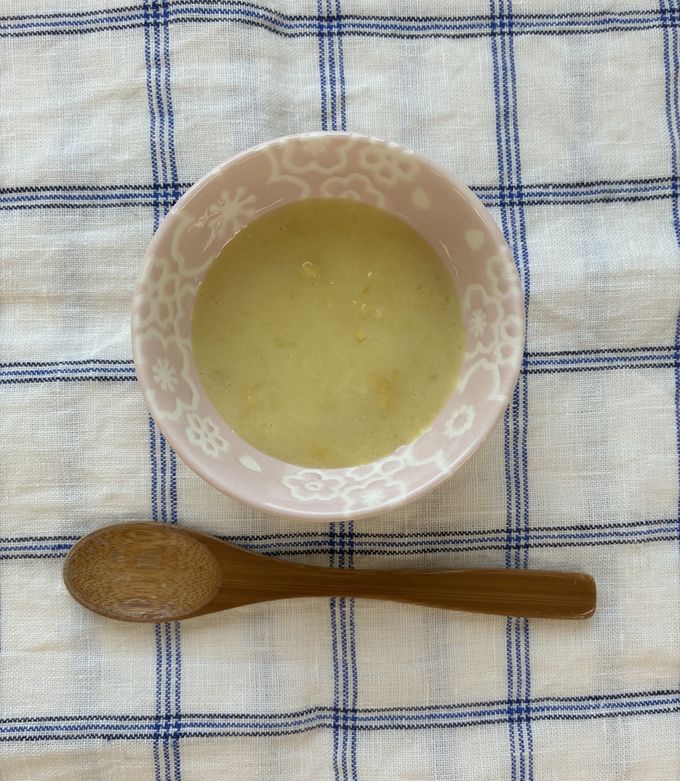 さつまいもの豆乳ポタージュ＊離乳食7-8か月-レシピのメイン写真