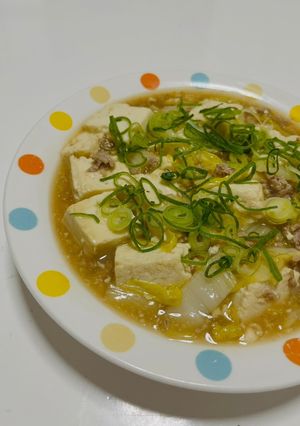 白菜と豆腐のとろみ煮-レシピのメイン写真