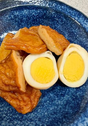 さつま揚げとたまごの煮物-レシピのメイン写真