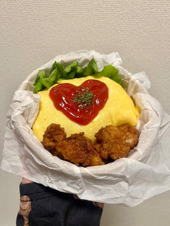 お弁当用オムライス🍅🍳🍚-レシピのメイン写真
