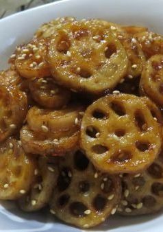 冷めても美味しい♪　れんこんの甘酢炒め-レシピのメイン写真
