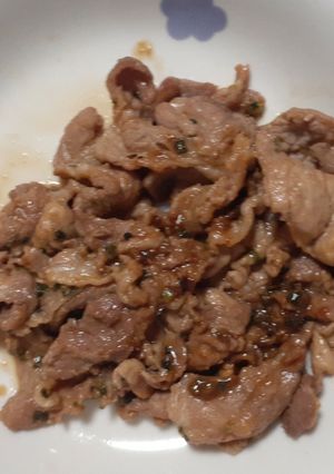 生姜香る豚肉のネギ炒め-レシピのメイン写真