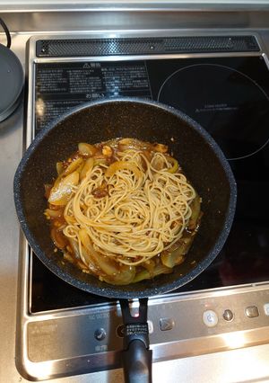 カレーパスタ-レシピのメイン写真