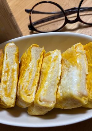 玉子ロール食パン-レシピのメイン写真