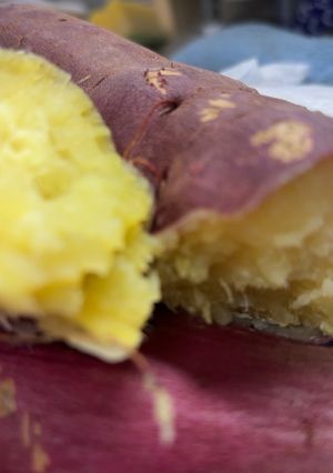 レンジでズボラ簡単、焼き芋の味-レシピのメイン写真