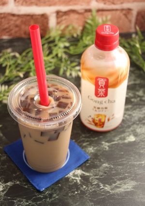 簡単！貢茶　タピオカミルクティ風-レシピのメイン写真