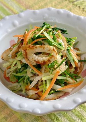 ちくわと野菜のシャキッとサラダ♪-レシピのメイン写真